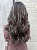 ハイライトショートヘアダブルカラーイルミナカラーオージュア