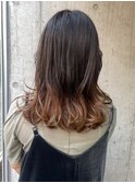 グラデーションカラー/ナチュラルカラー/ロングヘア