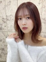 シー バイ ロンド 新宿(Sea by Lond) 韓国風前髪×レイヤーカット【髪質改善/新宿/レイヤーカット】