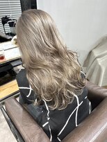 アルカナ 明治神宮前原宿(ARCANA)&nbsp;ミルクティーベージュ　ハイライトベージュ　透明感カラー 原宿