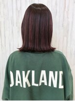 アンジュ 大豆島店(ange) レッドバイオレットワンレン