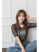 アリスバイアフロート 自由が丘(ALICe by AFLOAT) ウルフ大人レイヤー韓国セミロング