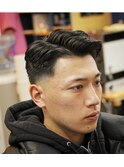 ブローアウトフェードパートスタイル