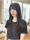レイヤーカット ワンカール アッシュグレージュ KO-10