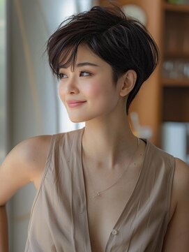 アルトリスト(Altruist Aging×HAIR&SPA) ★ダークアッシュ大人ガーリーボブ着物似合わせカット/髪質改善