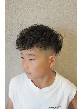 髪工房ケンズ 上新庄(髪工房ken's) キッズスペインカール！