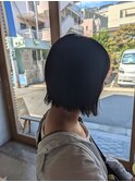 20代30代かわいい外ハネ切りっぱなしショートボブ