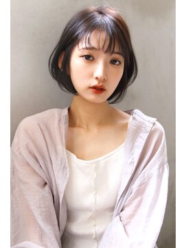 マルフェ 天王寺(marfe) 【marfe】マッシュショート＿マッシュボブ＿シースルーバング