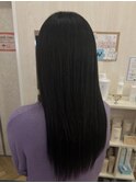 ～黒髪ロングエクステヘア～