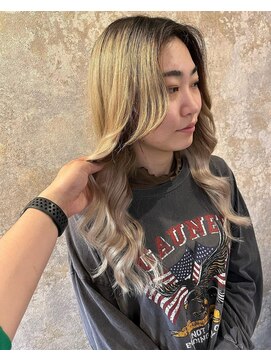ヘアスタジオ マテリアル 中央駅店(hair studio Material) #プルエクステ#髪質改善#カラー#ヘアセット
