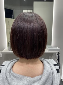 バディ 中野駅前店(BUDDY) 切りっぱなしボブ【中野美容室/新中野/東中野/髪質改善】