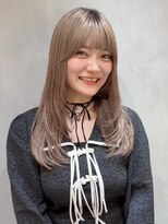 ロンド エスポワール 錦糸町(Lond espoir) ■ミニウルフレイヤーカット顔周りカット前髪カット韓国ロングa
