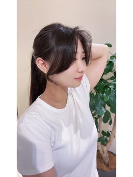 【Rei限定】韓国顔まわりカット×髪質改善トリートメント