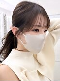 前髪/小顔前髪/小顔カット/サイドバング/顔まわり/美髪/銀座