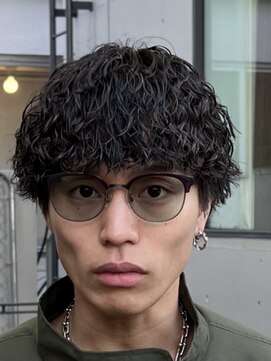 フィフス 神南(fifth) プードルパーマスパイラルパーマメンズマッシュウルフ刈り上げ