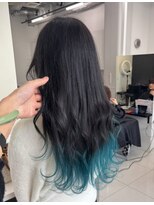 アライブ ハラジュク(ALIVE harajuku) 【ALIVE 夕貴】水色グラデーションカラー