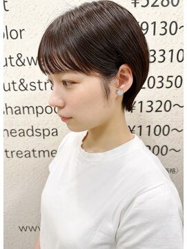 モリオ フロム ロンドン サッポロファクトリー店(morio FROM LONDON) 【morio札幌】札幌ショート 大人かわいいマッシュショート