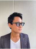 簡単にキマる◎爽やかメンズかきあげ×黒髮モテ髪