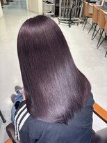 フォルテ 島田店 透明感カラー【ピンクバイオレット】