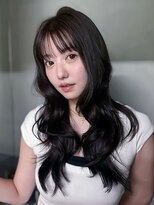 アルバム 渋谷パルコ(ALBUM)&nbsp;顔周りレイヤーロングフェイスフレーミングおくれ毛_F30991