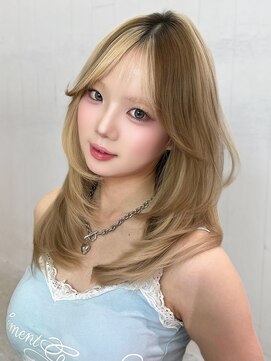 アルバム 新宿(ALBUM SHINJUKU) ダブルカラーデザインカラーハイトーンブリーチ_F21111