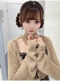 量産型女子におすすめ　ドーナツヘア