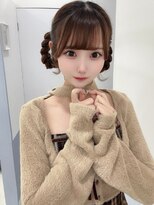 リルミー ミュエナ 大須 矢場町(Lilme myuena)&nbsp;量産型女子におすすめ　ドーナツヘア
