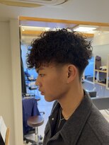 マジック(magic)&nbsp;波巻きパーマ×王道マッシュ