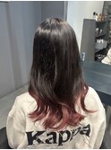 wine red [韓国ヘア/ブリーチ/ダブルカラー/横浜]