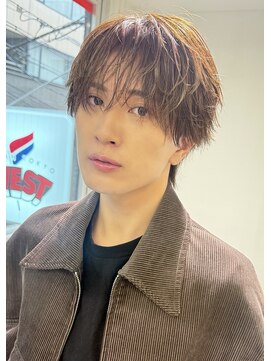 オーシャントーキョーウエスト 心斎橋 (OCEAN TOKYO WEST) シースルーラウンドマッシュシャギー