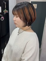 フラムブル(flamme bleue) ショートボブ