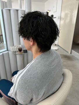 ユイマァル 岡山店(YUIMARL) メンズパーマ20代30代40代ツイストスパイラルパーマ