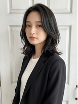 アロマ ヘアー ルーム 新宿3号店(AROMA hair room)&nbsp;前髪なし/イメチェン/髪質改善/レイヤーカット/顔周り/韓国/新宿