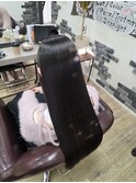 やんわり髪質改善ストレートでツヤ髪に改善/パサパサから艶々へ