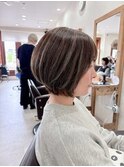 大人ショート/ナチュラルブラウン20代30代40代50代60代