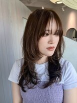 ルトワフクロマチ(Lutowa Fukuromachi) ダークパープル/ナチュラルショート/ミルクブラウン/夏/袋町