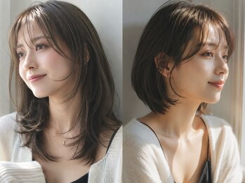 アヴァンス 泉大津店(AVANCE.)の写真/素髪を美しく♪美髪へ導く自然な髪質改善＆白髪ぼかし！最高級商材で負担の少ない施術を体験して☆