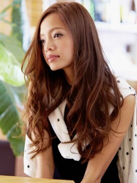 サロンドブルック 久喜店(salon de brook) 気取らない上品さがこなれ感☆ショコラビターなウェーブロング