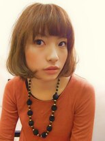 ブーケ(BOUQUET)&nbsp;伸ばしかけ・大人ボブ・小顔・厚めバング・前下がりボブ