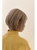 キャンバス バイ ネオリーブ 横浜西口(Canvas by neo.)&nbsp;ハイトーンが可愛い◎前下がりショート