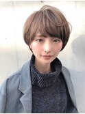 【Le'a　小暮】ネイビーカラー　マニッシュショート