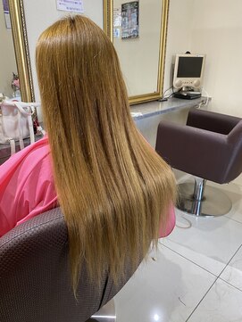 髪こうぼう エクステdeロングヘアー