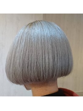 グランアージュ 北千住(grandage) ブリーチ2回☆ダブルカラーホワイトグレージュ*grandage北千住*