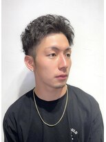 アンク クロス 池袋北口店(ANKHCROSS) 《アンククロス 柴田》ツーブロメンズパーマ