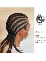 エクステンション キュー(extension Q)&nbsp;全頭コーンロウ