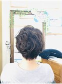 くせ毛ショート