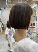 【オール世代におススメ】大人可愛いボブ小顔カット前髪カット