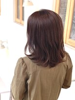 トップヘアー 中庄店(TOP HAIR fuapua)&nbsp;大人女性のピンクブラウンカラー【りり】