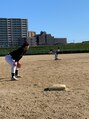 HAIR SHOP ゴウ六&nbsp;高校野球ではサードしてました☆今のソフトボールはショートです