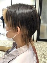 クアトログランシュ 水戸店(QUATRO×GranCieux) メンズセンターパートウルフ